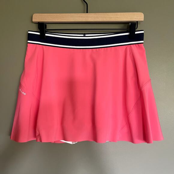 NWT Peter Millar Gabriela‎ Swing Skort in Summer Glow Pink Sz Medium Golf Tennis - Picture 6 of 15